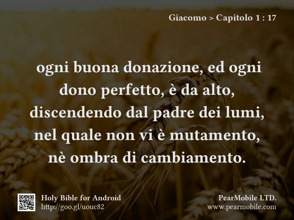 Giacomo, Capitolo 1:17